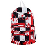 Checkerboard Splatter Foldable Lightweight Backpack