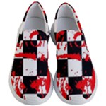 Checkerboard Splatter Women s Lightweight Slip Ons