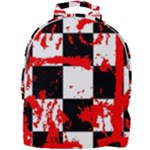 Checkerboard Splatter Mini Full Print Backpack