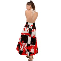 Backless Maxi Beach Dress 