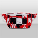 Checkerboard Splatter Waist Bag 