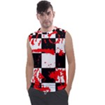 Checkerboard Splatter Men s Regular Tank Top