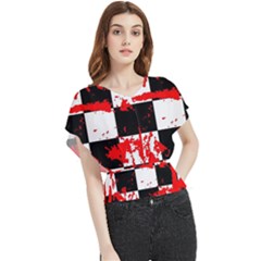 Butterfly Chiffon Blouse 