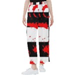 Checkerboard Splatter Women s Pants 