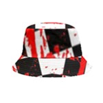 Checkerboard Splatter Bucket Hat