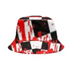 Checkerboard Splatter Inside Out Bucket Hat