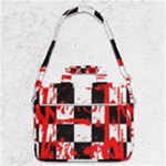 Checkerboard Splatter MacBook Pro Shoulder Laptop Bag 