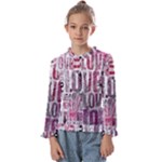 Grunge Love Kids  Frill Detail Tee