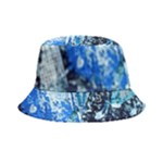 Blue Abstract Graffiti Bucket Hat