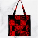Zipper Grocery Tote Bag 