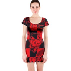 Short Sleeve Bodycon Dress Front Short Sleeve Bodycon Dress Front