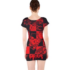 Short Sleeve Bodycon Dress Back Short Sleeve Bodycon Dress Back