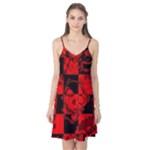 Red Grunge Skull Camis Nightgown