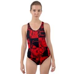 Cut-Out Back One Piece Swimsuit 