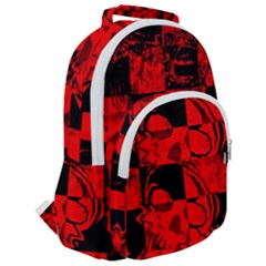 Rounded Multi Pocket Backpack 