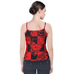 Velvet Spaghetti Strap Top 