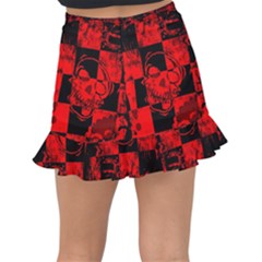 Fishtail Mini Chiffon Skirt 