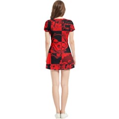 Short Sleeve V-Neck Dress 