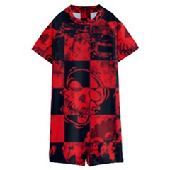 Kids  Boyleg Half Suit Swimwear 