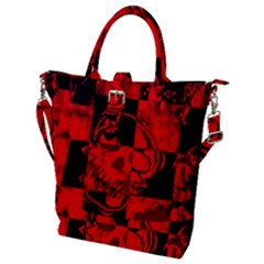Buckle Top Tote Bag 