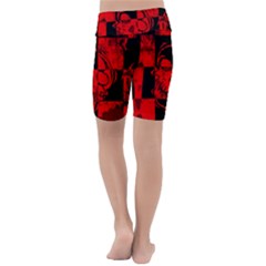 Kids  Lightweight Velour Cropped Yoga Leggings 
