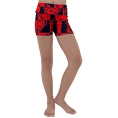 Kids  Lightweight Velour Yoga Shorts 