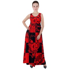 Empire Waist Velour Maxi Dress 