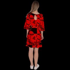 Velour Kimono Dress 