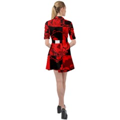 Belted Shirt Dress 