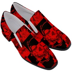 Women Slip On Heel Loafers 