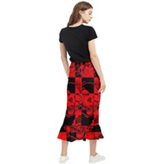 Maxi Fishtail Chiffon Skirt 