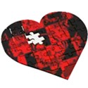Wooden Puzzle Heart 