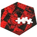 Wooden Puzzle Hexagon 