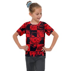 Kids  Mesh Piece T-Shirt 