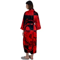 Maxi Satin Kimono 