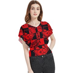 Butterfly Chiffon Blouse 