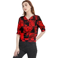 Quarter Sleeve Blouse 