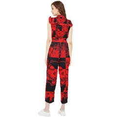 Women s Frill Top Chiffon Jumpsuit 