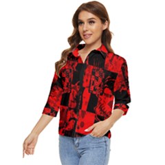 Women s Quarter Sleeve Pocket Shirt 