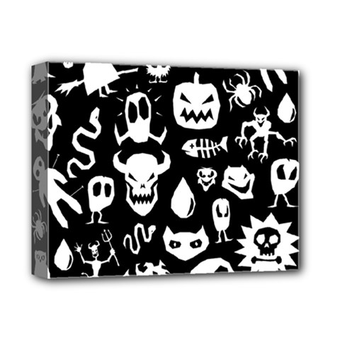 Monsters Deluxe Canvas 14  x 11  (Stretched) from ArtsNow.com