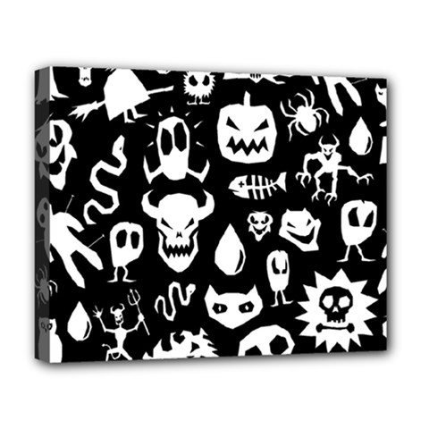Monsters Deluxe Canvas 20  x 16  (Stretched) from ArtsNow.com