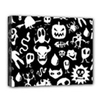Monsters Deluxe Canvas 20  x 16  (Stretched)