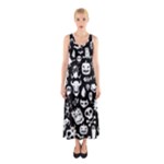 Monsters Sleeveless Maxi Dress