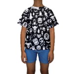 Monsters Kids  Short Sleeve Swimwear