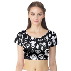Short Sleeve Crop Top 
