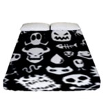 Monsters Fitted Sheet (King Size)