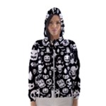 Monsters Women s Hooded Windbreaker