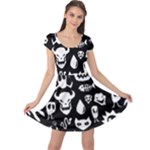 Monsters Cap Sleeve Dress