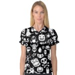 Monsters V-Neck Sport Mesh Tee