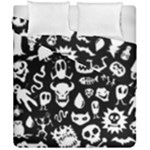 Monsters Duvet Cover Double Side (California King Size)